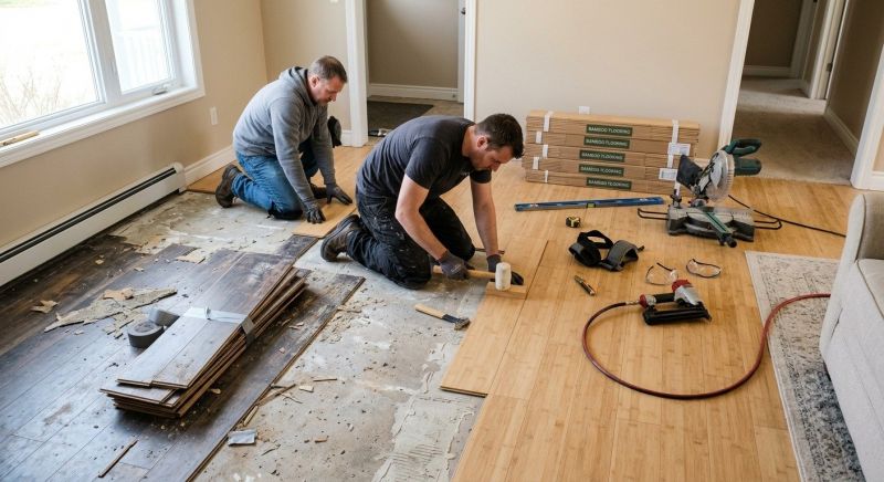 Bamboo Flooring Installation in Vero Beach, FL
