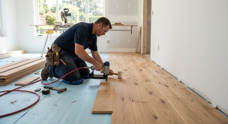 Hardwood Floor Installation in Fellsmere, FL