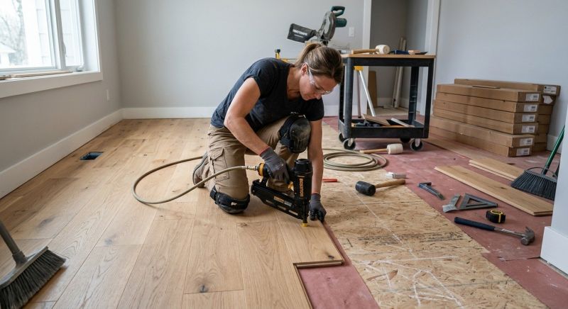 Hardwood Floor Installation in Grant, FL