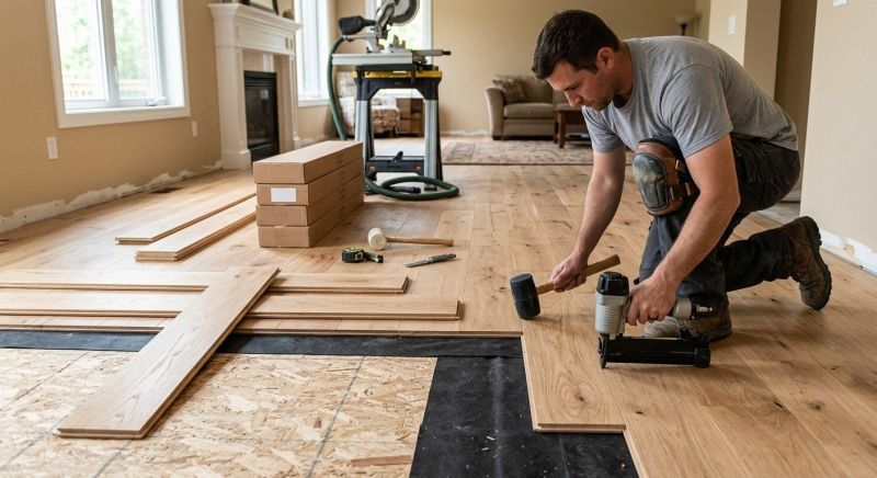 Hardwood Floor Installation in Indian River County, FL