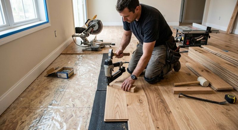 Hardwood Floor Installation in Vero Beach, FL