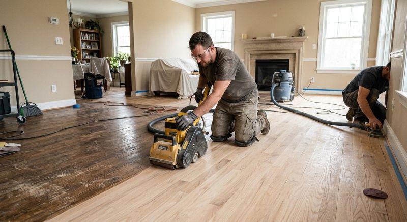 Hardwood Floor Renovation in Vero Beach, FL