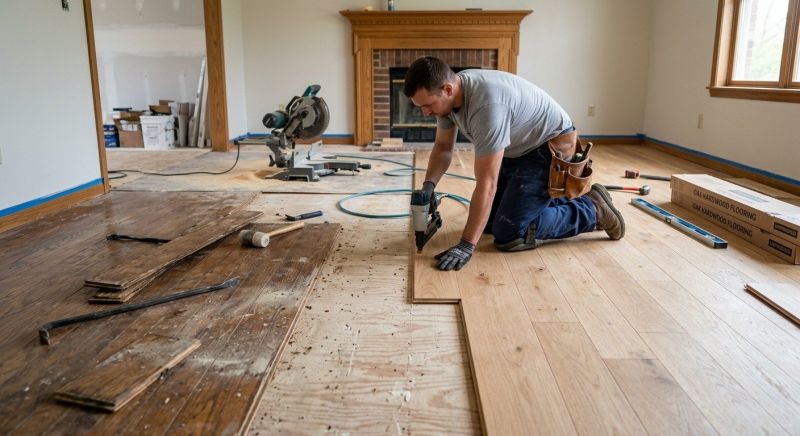 Hardwood Replacement in Fort Pierce, FL
