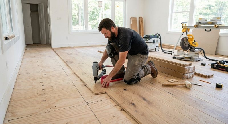Oak Floor Installation in Grant, FL