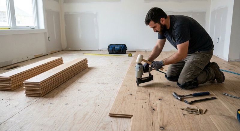 Oak Floor Installation in Vero Beach, FL