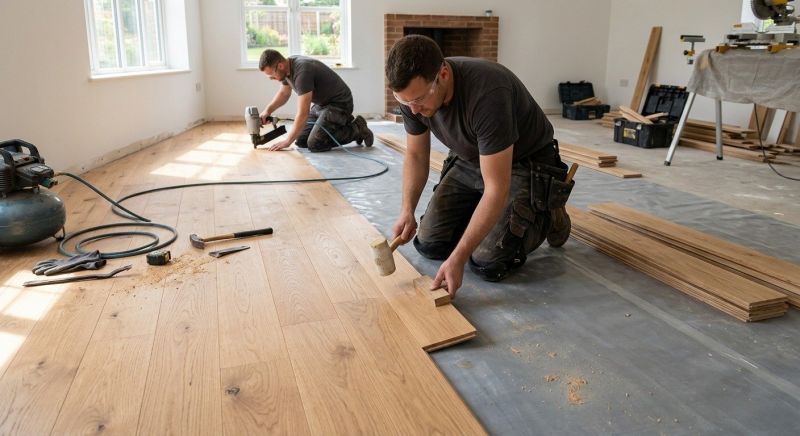 Oak Floor Installation in Port Saint Lucie, FL