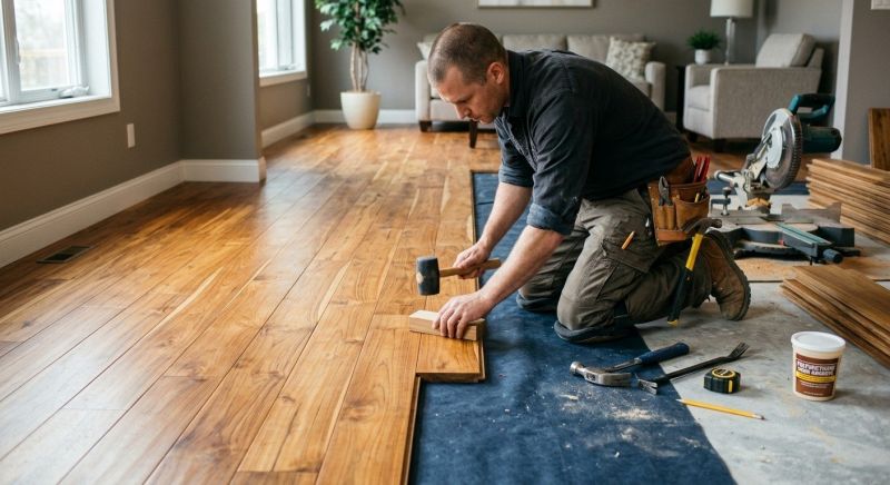 Teak Flooring Installation in Vero Beach, FL