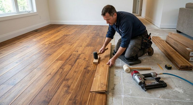 Teak Flooring Installation in Vero Beach, FL