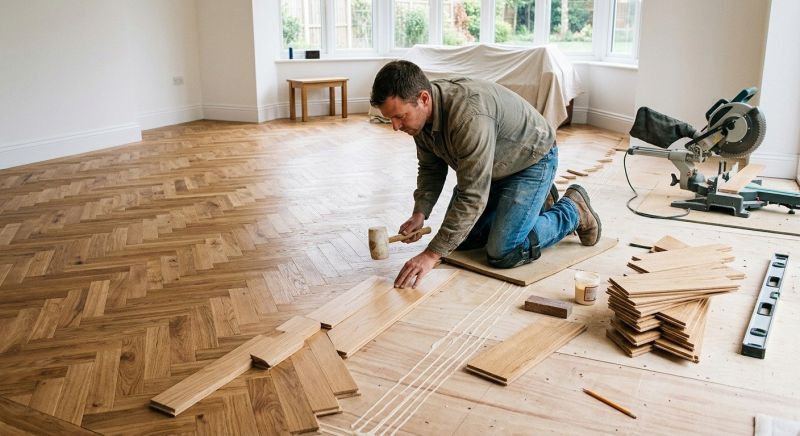 Wide Plank Floor Installation in Vero Beach, FL