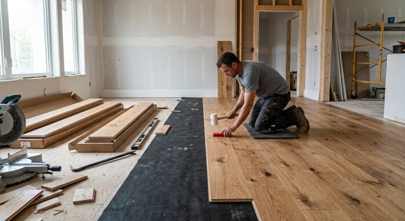 Wide Plank Floor Installation in Vero Beach, FL