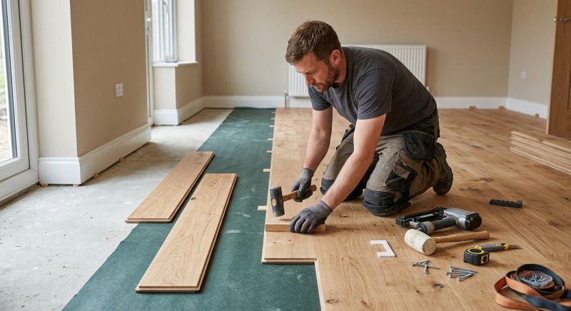 Wide Plank Floor Installation in Vero Beach, FL