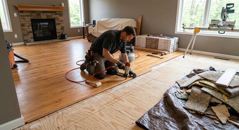 Wood Floor Replacement in Grant, FL