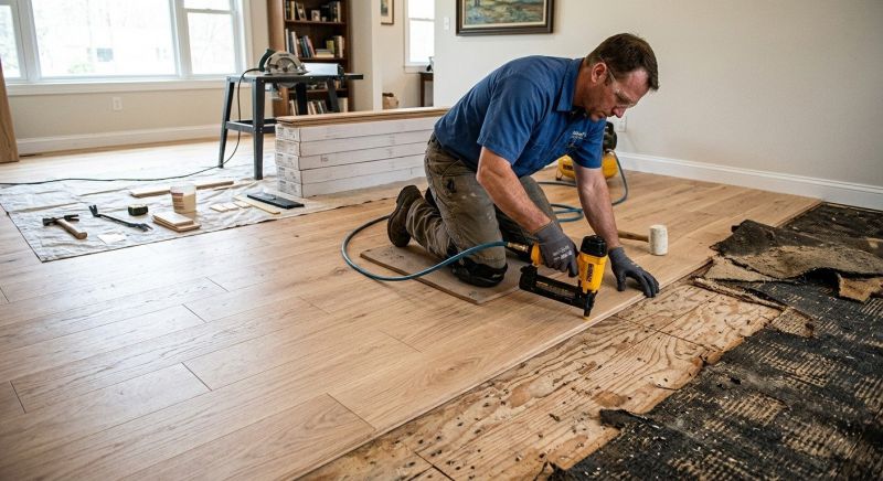 Wood Floor Replacement in Vero Beach, FL