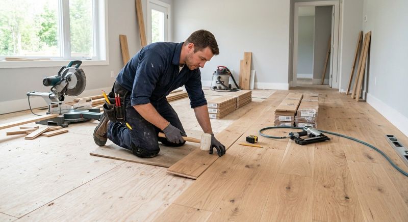 Wood Floor Replacement in Sebastian, FL