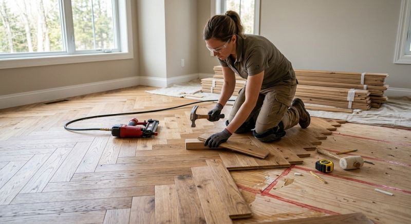 Wood Flooring Installation in Fellsmere, FL