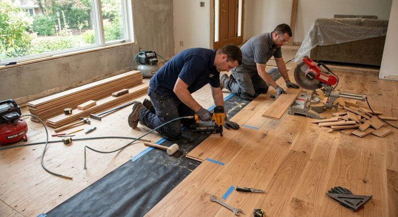 Wood Flooring Installation in Fellsmere, FL